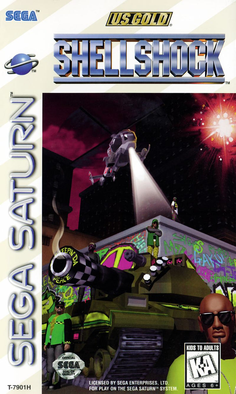 Shellshock - Sega Saturn Game