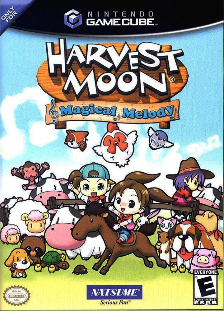 Harvest Moon Magical Melody - Gamecube Game
