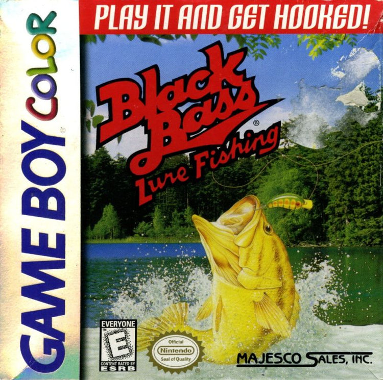 Black Bass Lure Fishing - Gameboy Color Game
