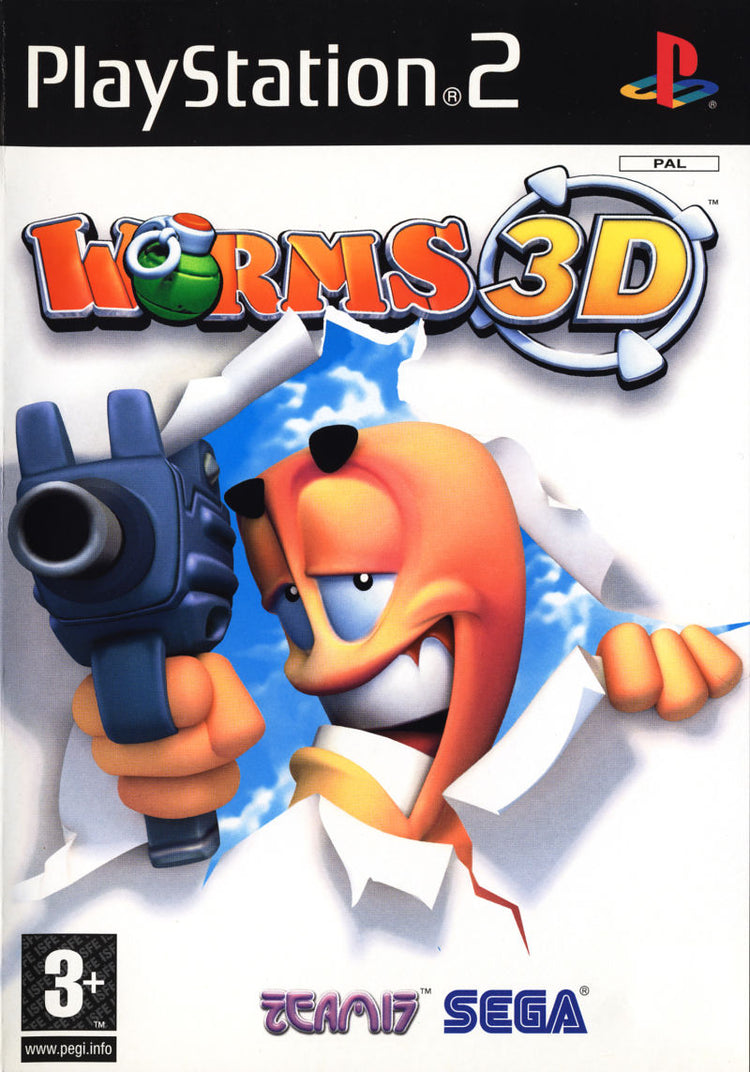 Worms 3D - PS2 Game
