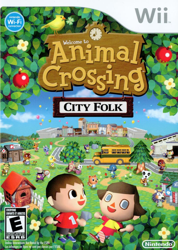 Animal Crossing City Folk - Wii Game