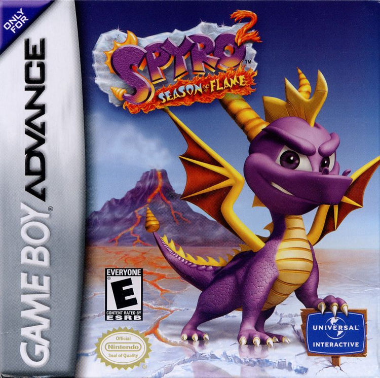 Spyro 2 Season of Flame - GBA Game