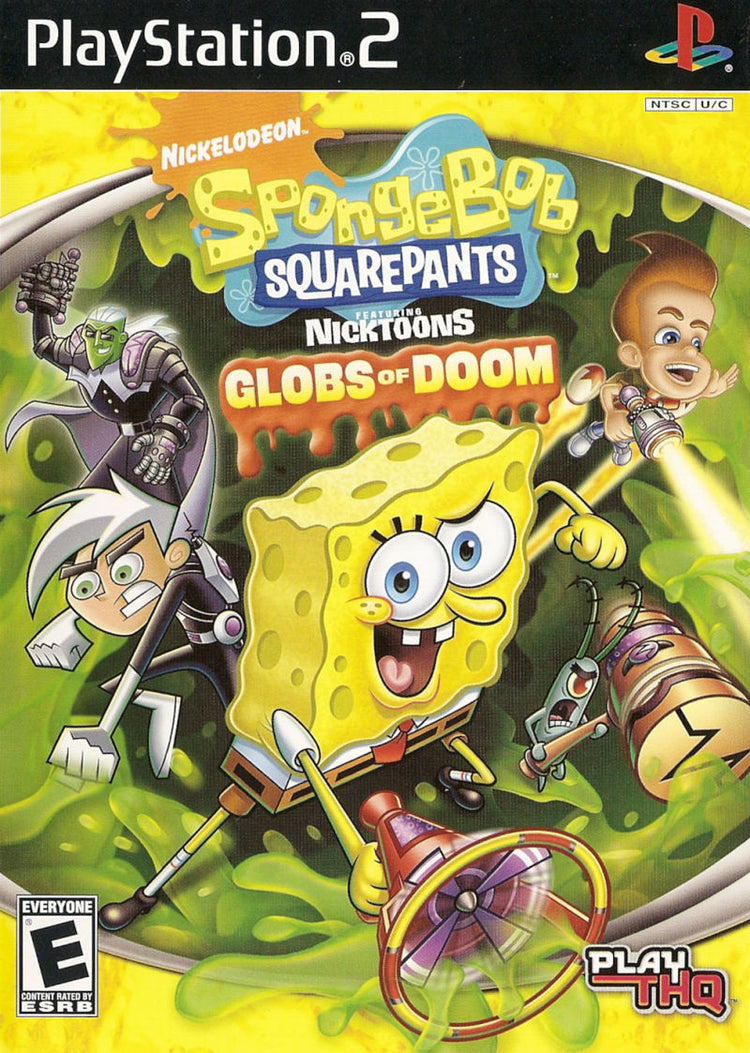 SpongeBob SquarePants Featuring Nicktoons Globs of Doom - PS2 Game