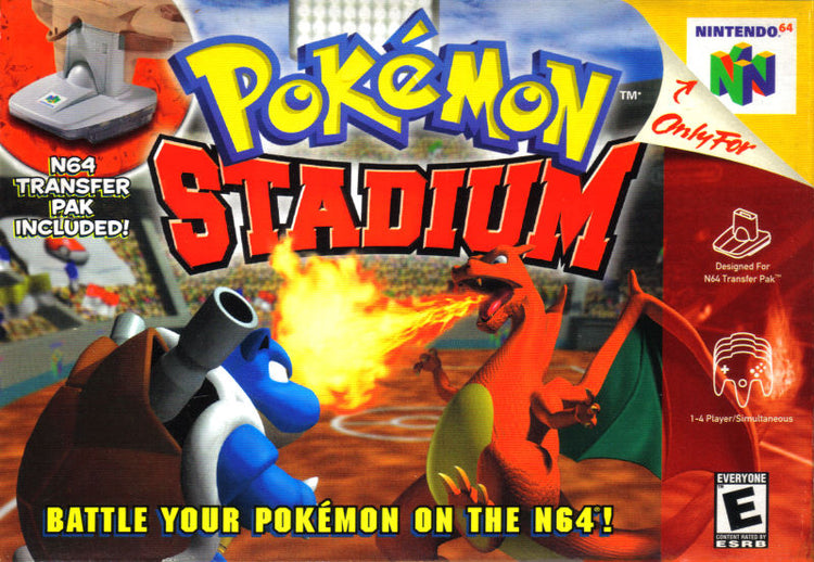 Pokemon Stadium - Nintendo 64 Game