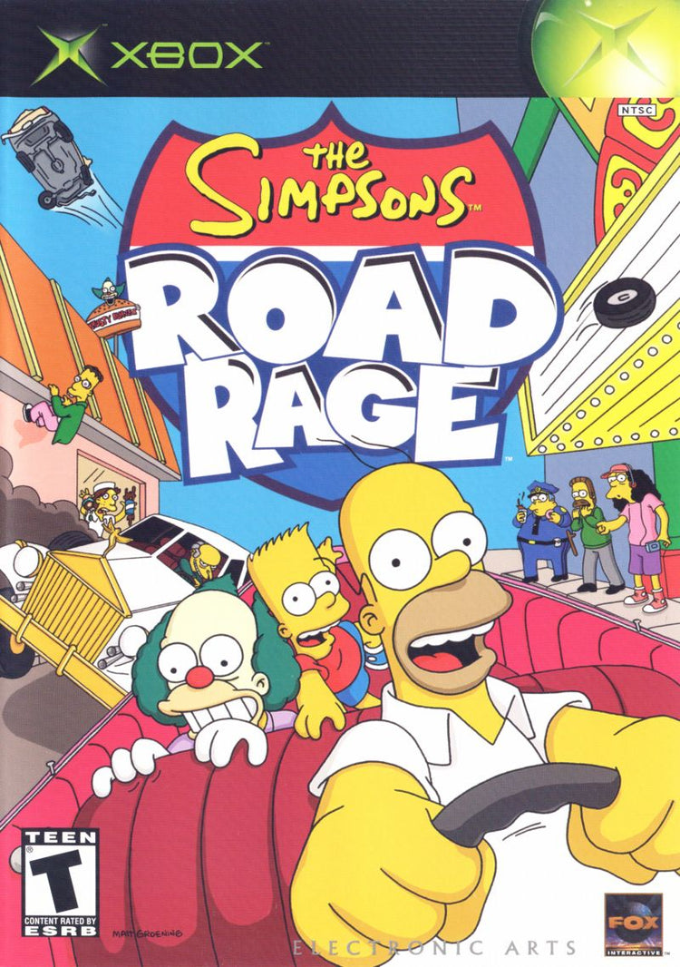 The Simpsons Road Rage - Xbox Game