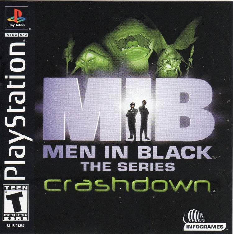 Men in Black the Series Crashdown - PS1 Game