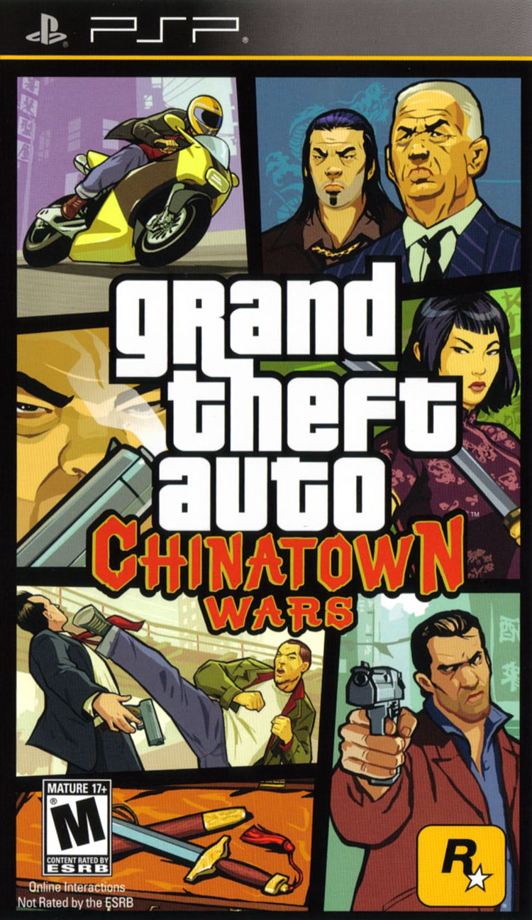 Grand Theft Auto: Chinatown Wars - PSP Game