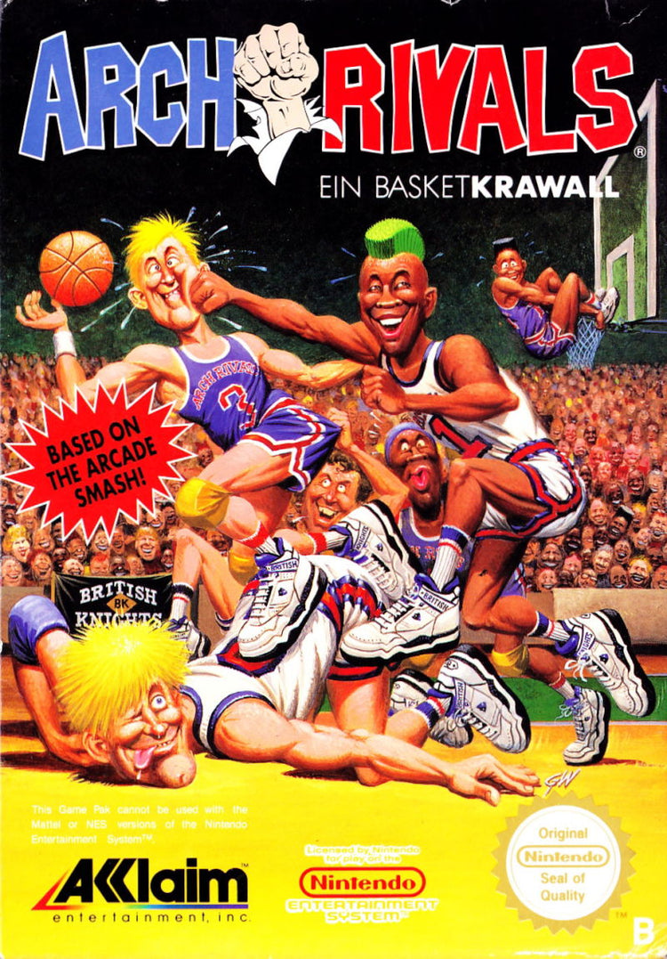 Arch Rivals - NES Game