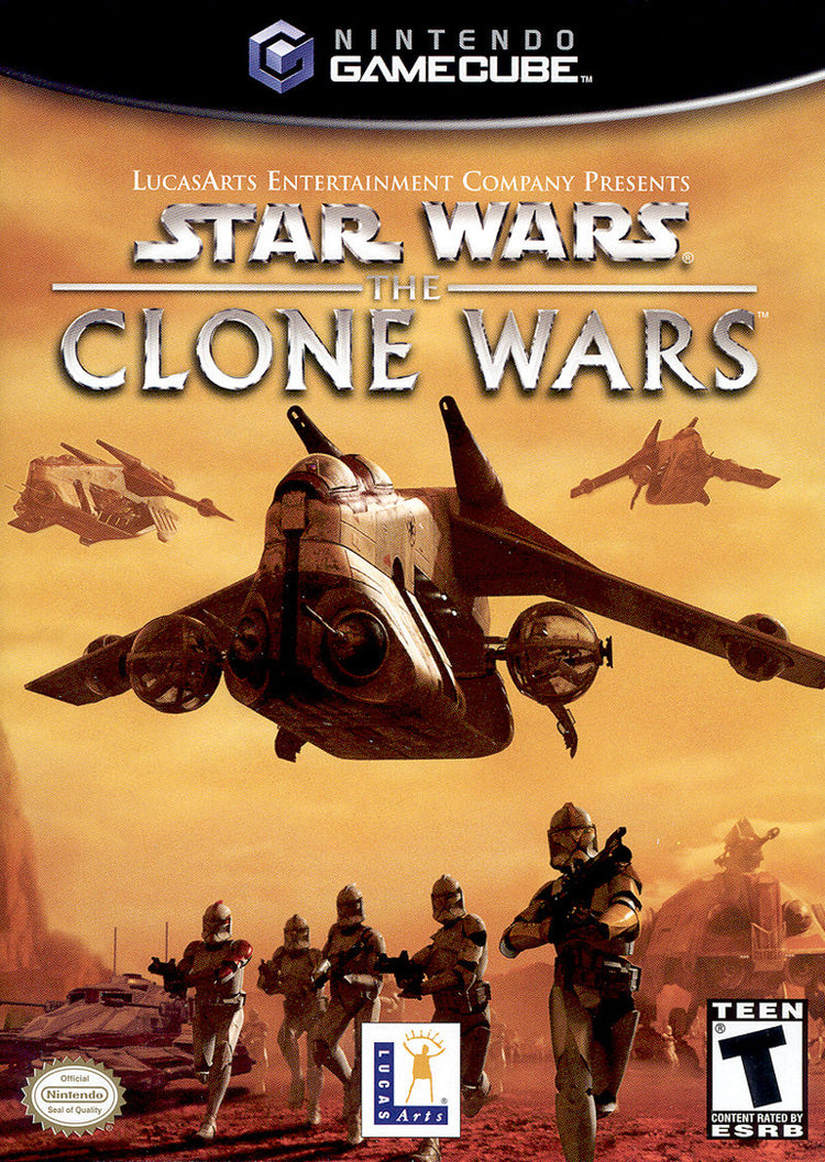 Star Wars Clone Wars - Gamecube Game