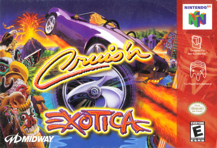 Cruis'n Exotica - Nintendo 64 Game