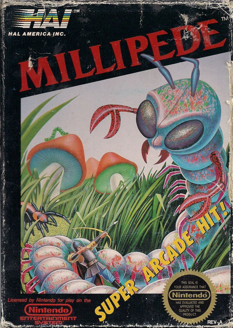 Millipede - NES Game