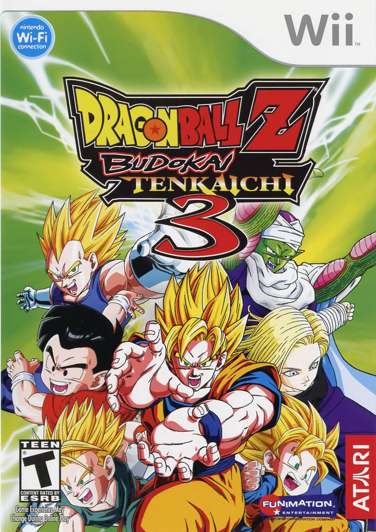 Dragon Ball Z Budokai Tenkaichi 3 - Wii Game
