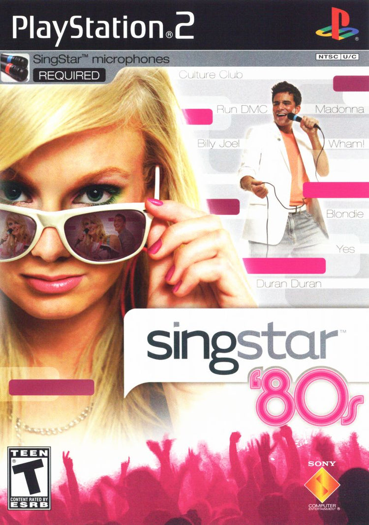 Singstar 80s - PS2 Game