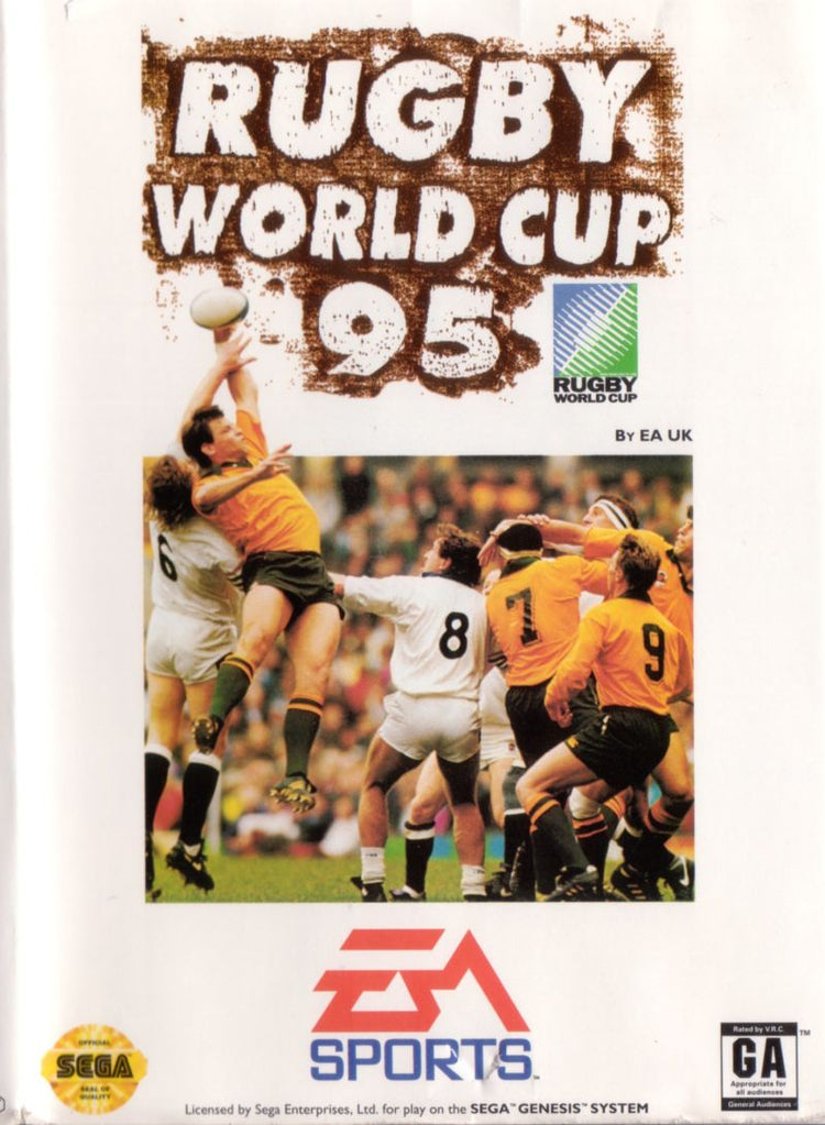 Rugby World Cup 95 - Sega Genesis Game