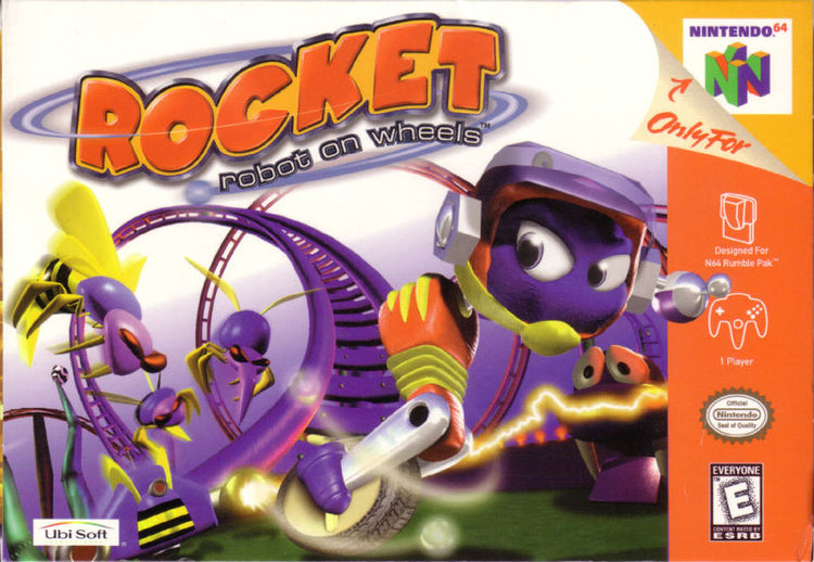 Rocket Robot on Wheels - Nintendo 64 Game
