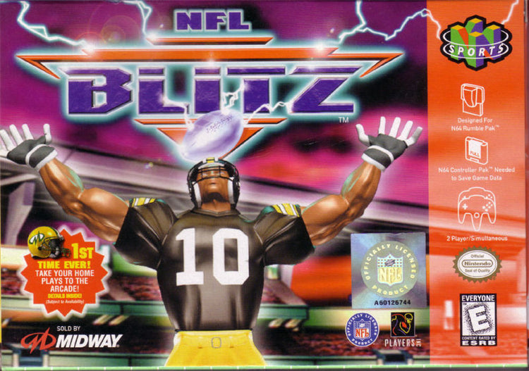 NFL Blitz - Nintendo 64 Game