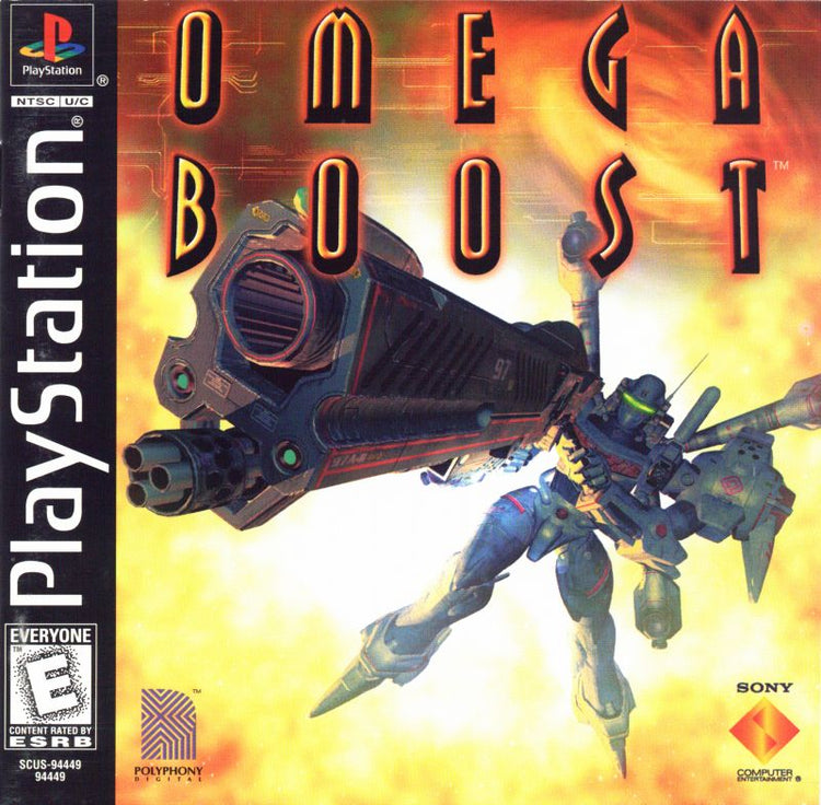Omega Boost - PS1 Game