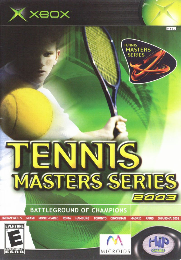 Tennis Masters Series 2003 - Xbox Game