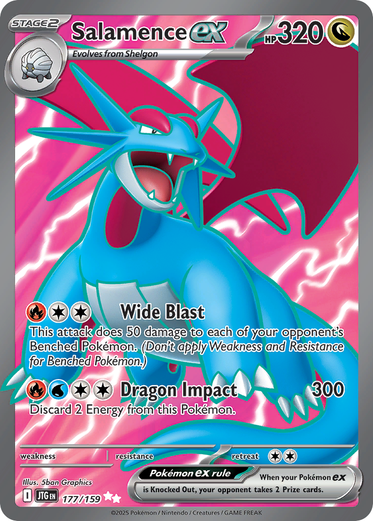 Salamence ex (177/159) - Journey Together