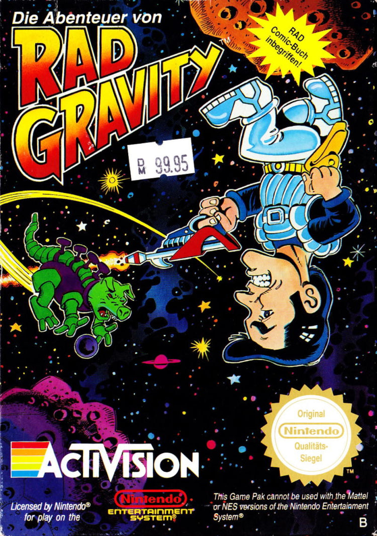 Adventures of Rad Gravity - NES Game