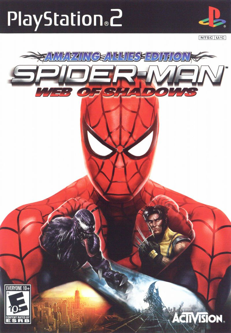 Spiderman Web of Shadows - PS2 Game