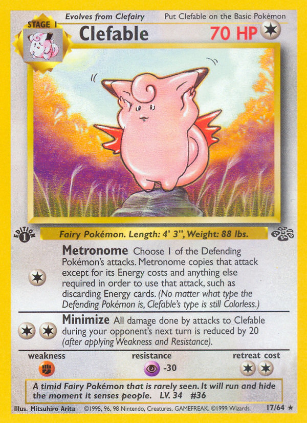 Clefable (17/64) - Jungle