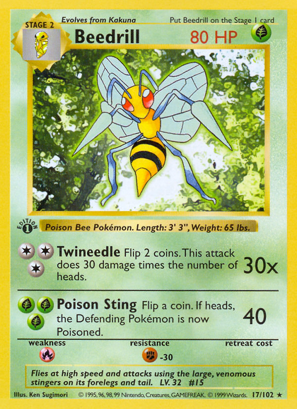 Beedrill (17/102) - Base
