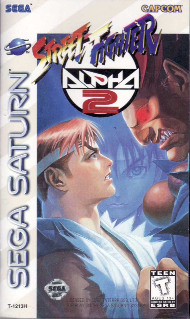 Street Fighter Alpha 2 - Sega Saturn Game