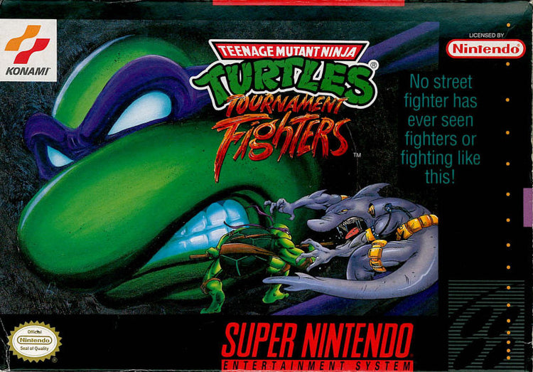Teenage Mutant Ninja Turtles Tournament Fighters - SNES Game