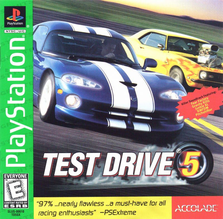 Test Drive 5 - PS1 Game