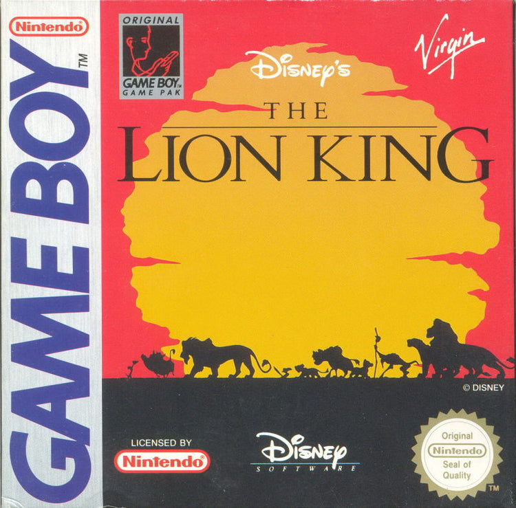 The Lion King - Gameboy Game