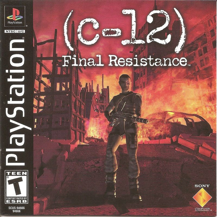 C-12 Final Resistance - PS1 Game