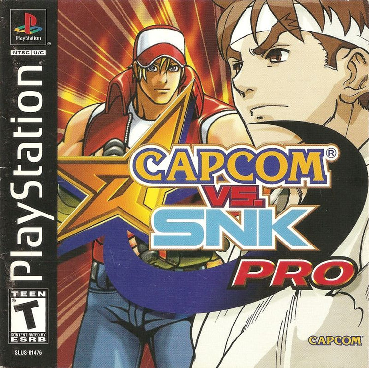 Capcom vs SNK Pro - PS1 Game