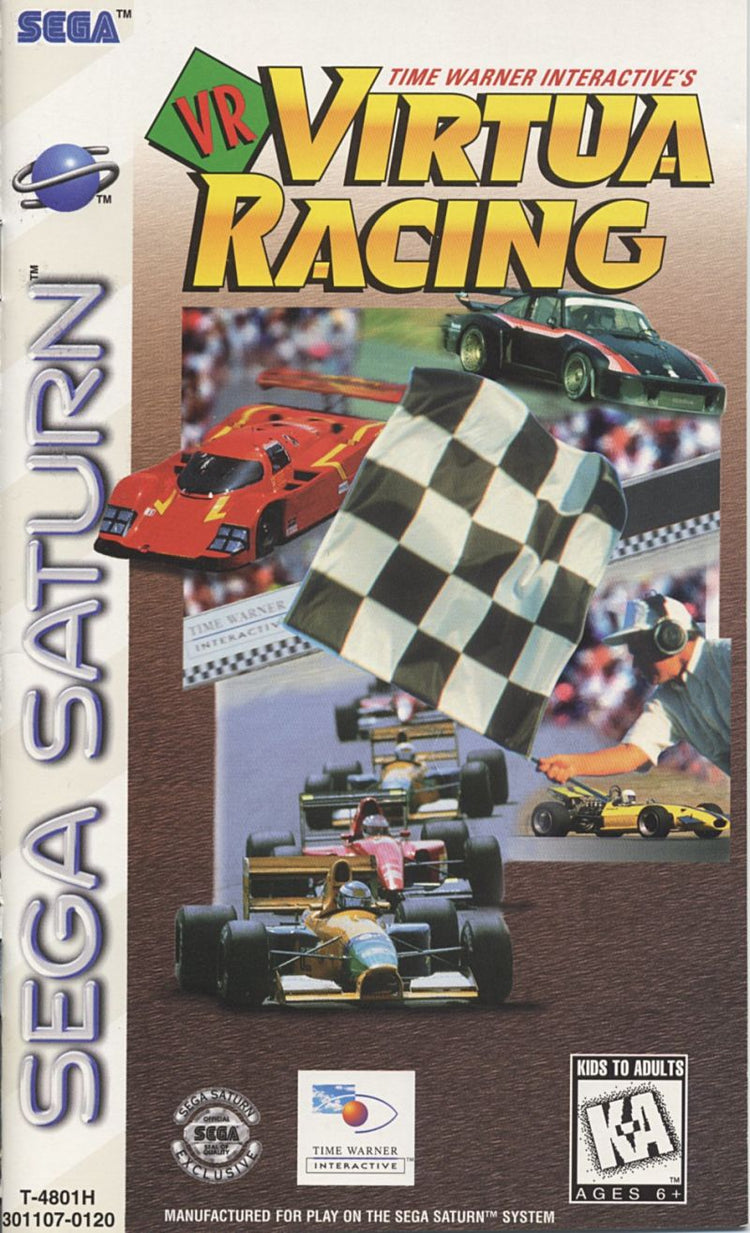 Virtua Racing - Sega Saturn Game