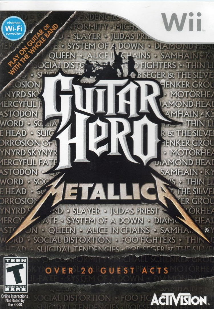 Guitar Hero: Metallica - Wii Game