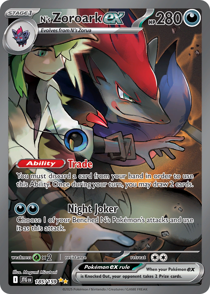 N's Zoroark ex (185/159) - Journey Together