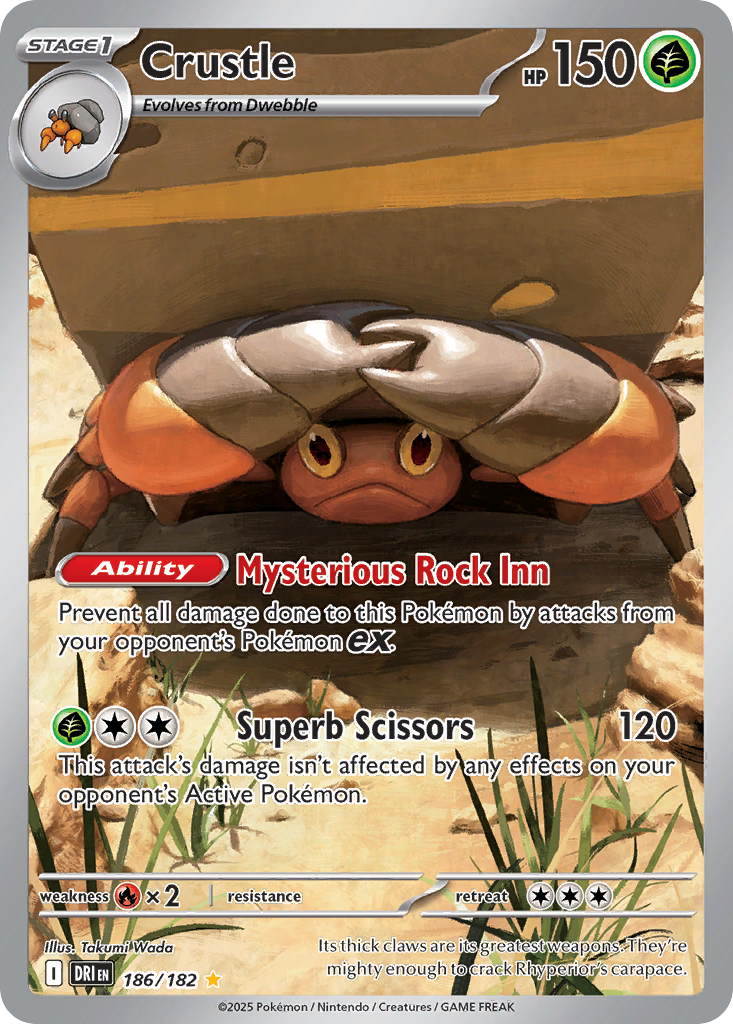 Crustle (186/182) - Destined Rivals