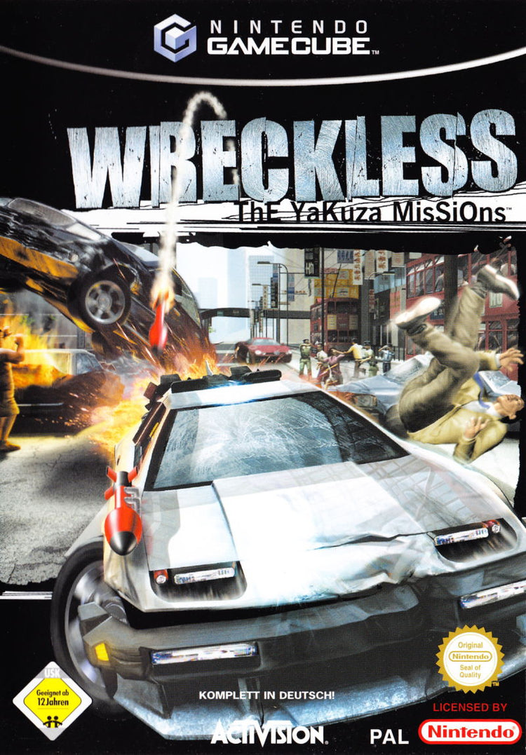 Wreckless Yakuza Missions - Gamecube Game
