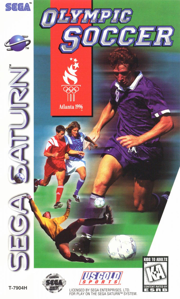 Olympic Soccer - Sega Saturn Game