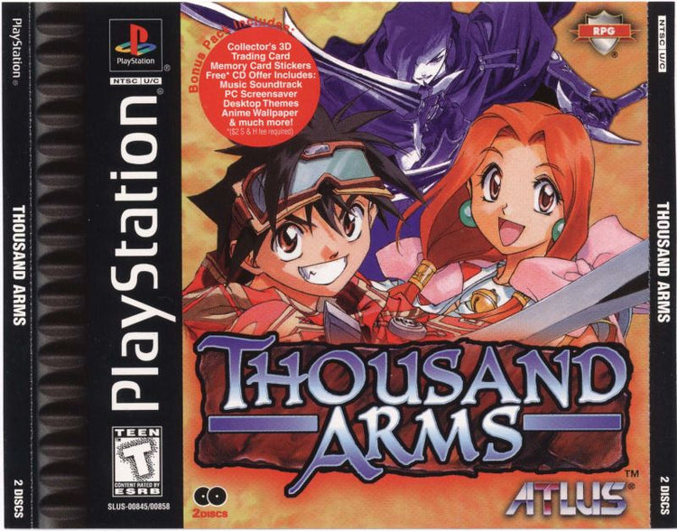 Thousand Arms - PS1 Game