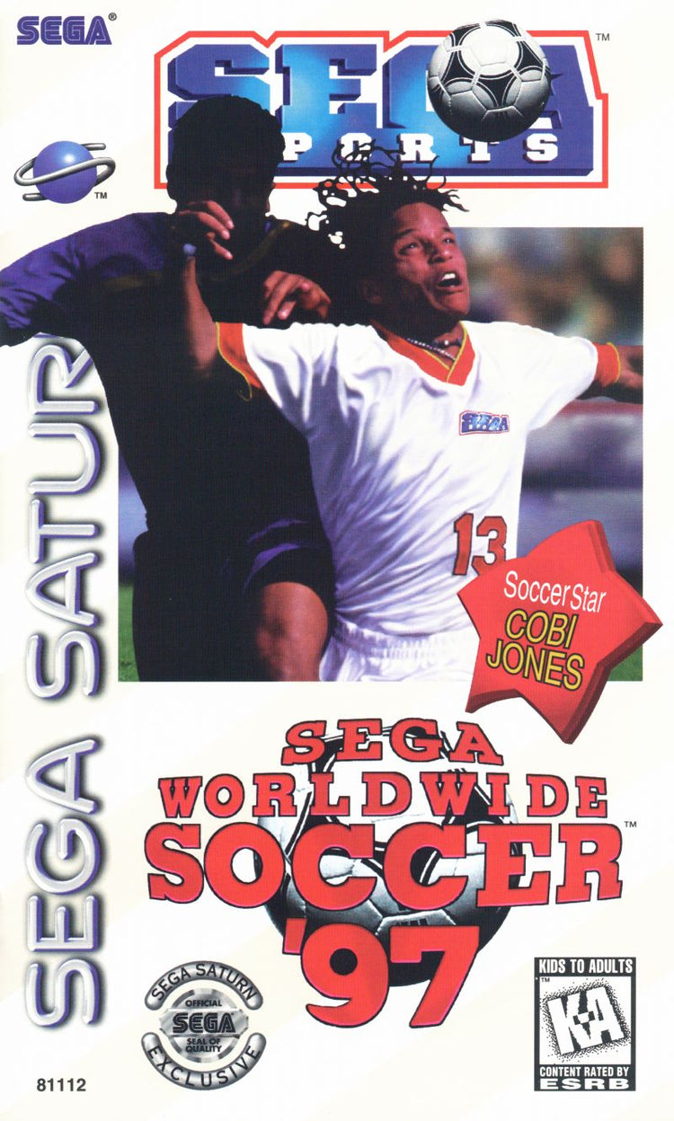 Worldwide Soccer 97 - Sega Saturn Game