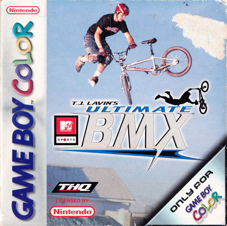 TJ Lavin's Ultimate BMX - Gameboy Color Game