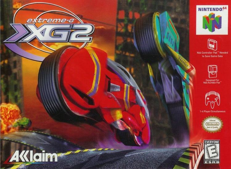 XG2 Extreme-G 2 - Nintendo 64 Game