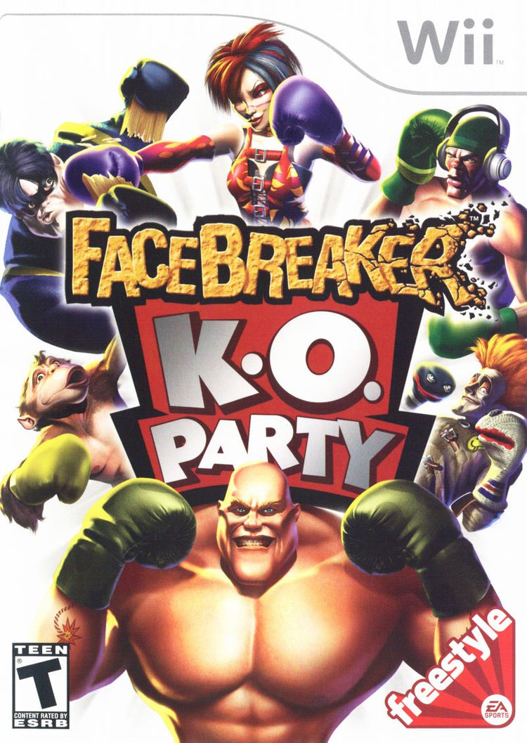 FaceBreaker K.O. Party - Wii Game