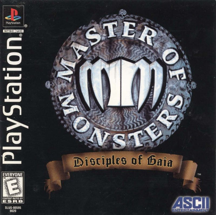 Master of Monsters Disciples of Gaia - PS1 Game