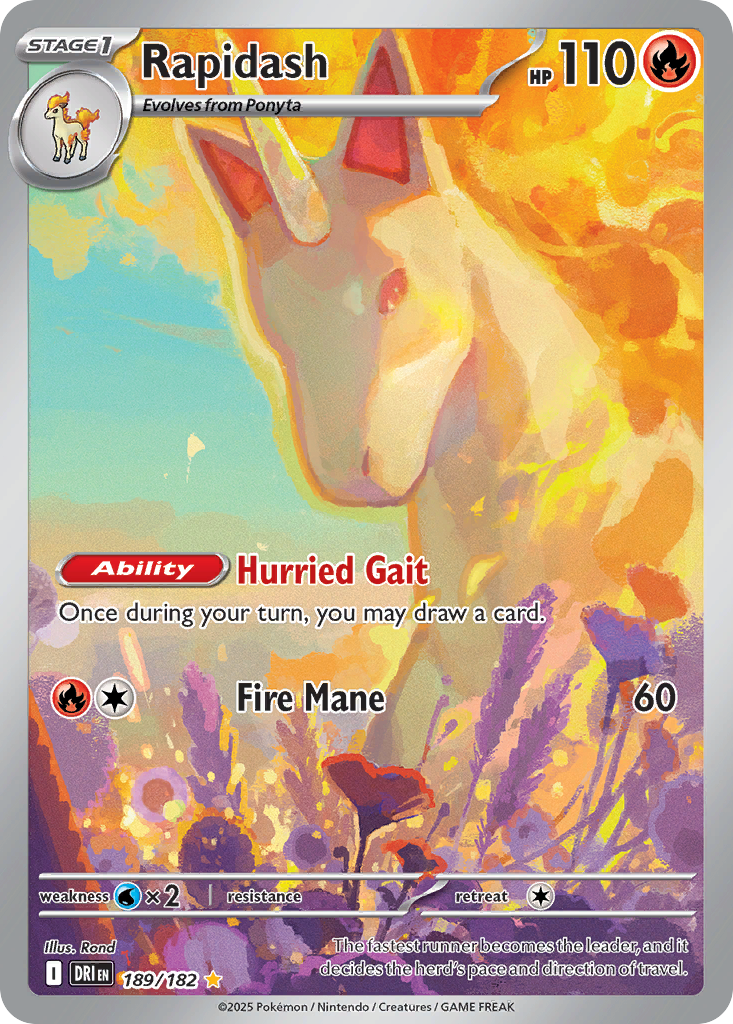 Rapidash (189/182) - Destined Rivals
