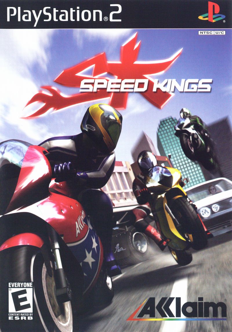 Jeu PS2 Speed Kings - Complet Avec Boîte Et Notice - Bon état