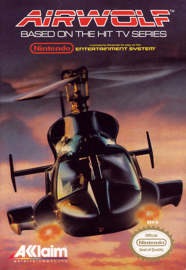 Airwolf - NES Game