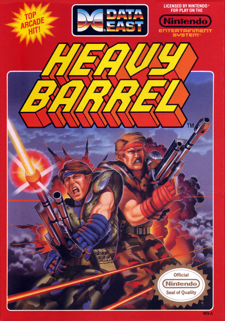 Heavy Barrel - NES Game
