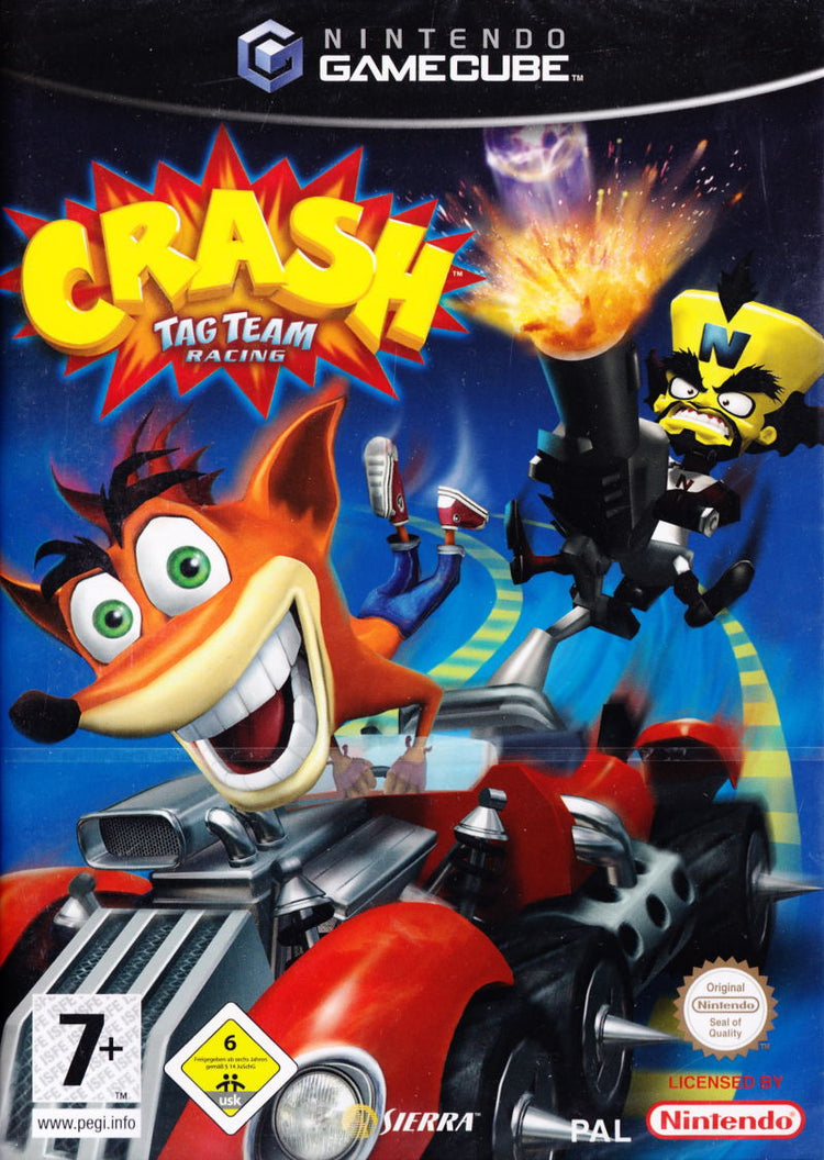 Crash Tag Team Racing - Gamecube Game